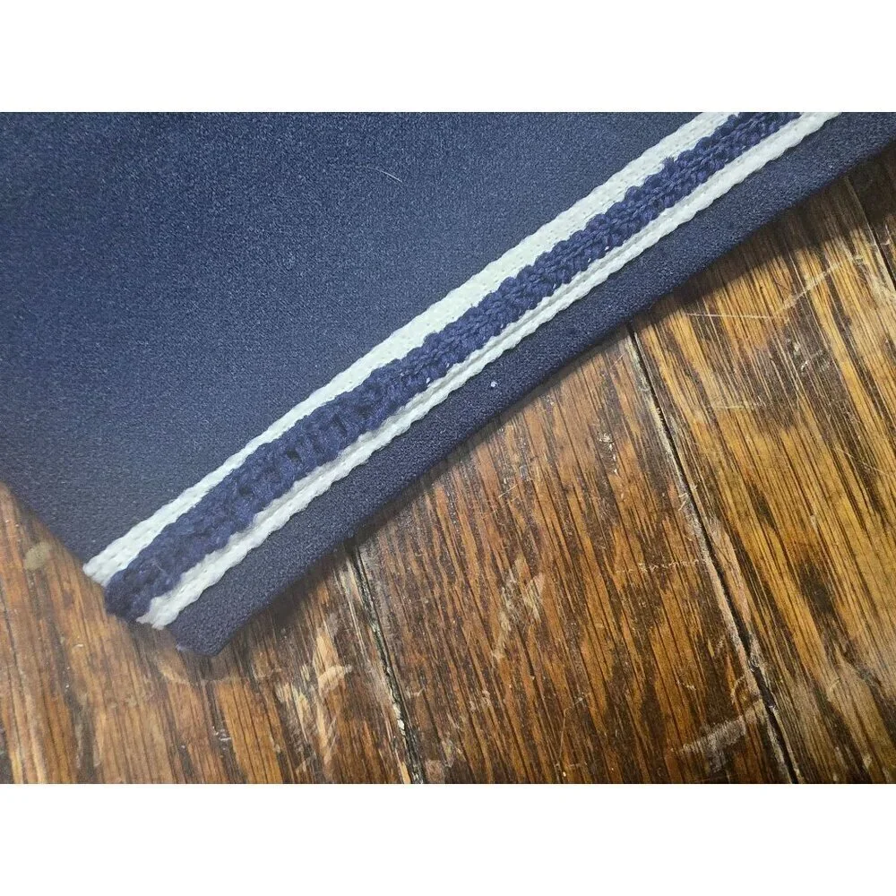 Vintage 60s 70s Navy Blue Boys Shorts Swim Trunk Donmoor Whale